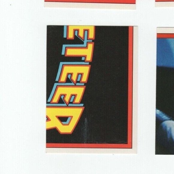 Rare Vintage Rocketeer Walt Disney Company Trading Cards with Sticker Set of 4 - Picture 7 of 10